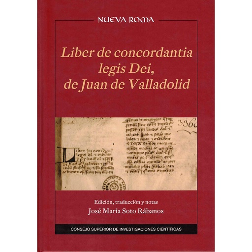 [13165] Liber de concordantia legis Dei, de Juan de Valladolid