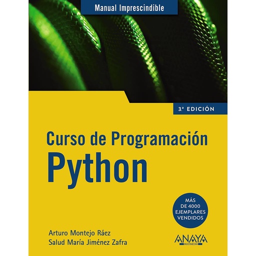 [9788441541160] Curso de Programación Python