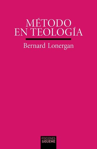 [9788430110537] Método en teología