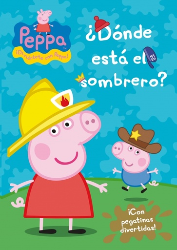 [9788401906657] Peppa Pig. Cuaderno de actividades - ¿Dónde está el sombrero?