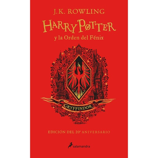 [9788418174605]  Harry Potter y la Orden del Fénix (edición Gryffindor del 20º aniversario) (Harry Potter)