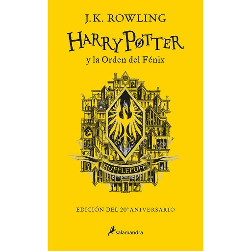 [9788418174636]  Harry Potter y la Orden del Fénix (edición Hufflepuff del 20º aniversario) (Harry Potter)