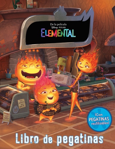 [9788418940880] Elemental. Libro de pegatinas