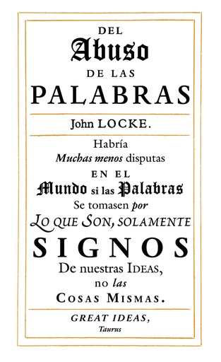 [9788430616558] Del abuso de las palabras (Serie Great Ideas 35)