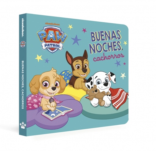 [9788448863692] Paw Patrol | Patrulla Canina. Libro de cartón - Buenas noches, cachorros