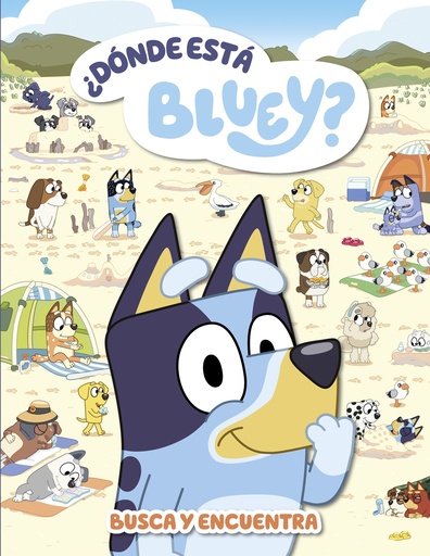 [9788448867492] Bluey. Actividades - ¿Dónde está Bluey? (edición en español)