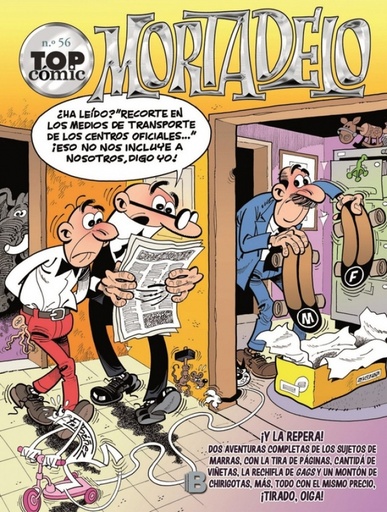 [9788466656702] Contrabando | ¡Tijeretazo! (Top Cómic Mortadelo 56)