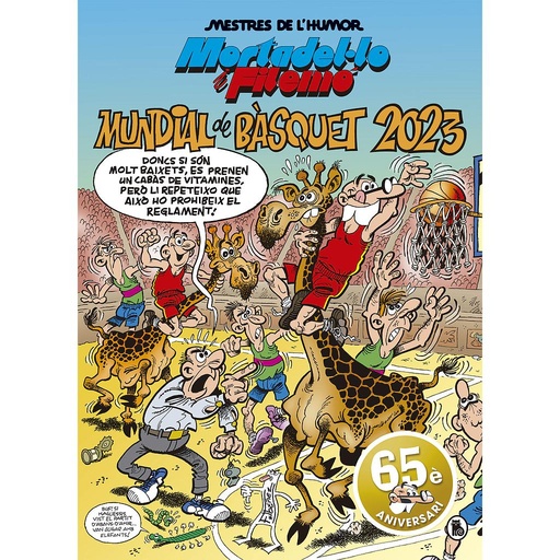 [9788402423962] Mortadel·lo i Filemó. Mundial de bàsquet 2023 (Mestres de l'Humor 61)