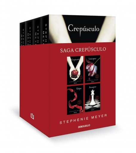 [9788466356947] Saga Crepúsculo (edición pack con: Crepúsculo | Luna nueva | Eclipse | Amanecer)