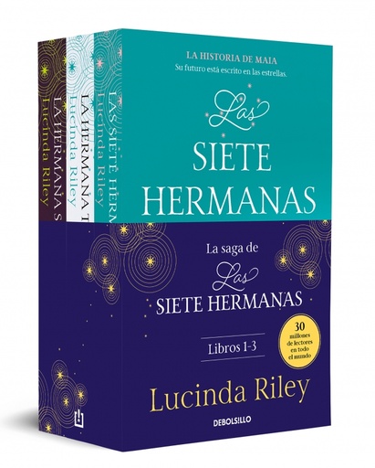 [9788466361095] Lucinda Riley (Edición pack: Las siete hermanas | La hermana tormenta | La hermana sombra)