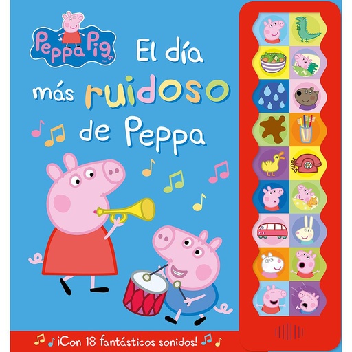 [9788448859633] Peppa Pig. Libro con sonidos - El día más ruidoso de Peppa