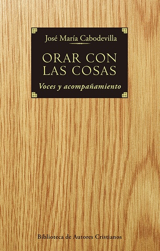 [9788422020523] Orar con las cosas