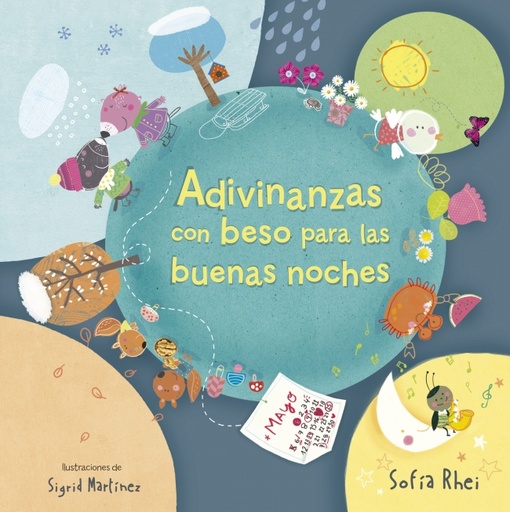 [9788448851774] Adivinanzas con beso para las buenas noches (Cuentos con beso)
