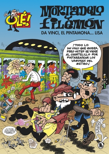 [9788402422941] Mortadelo y Filemón. Da Vinci, El Pintamona... Lisa (Olé! Mortadelo 212)