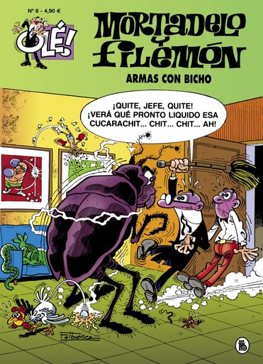 [9788402425447] Mortadelo y Filemón. Armas con bicho (Olé! Mortadelo 6)