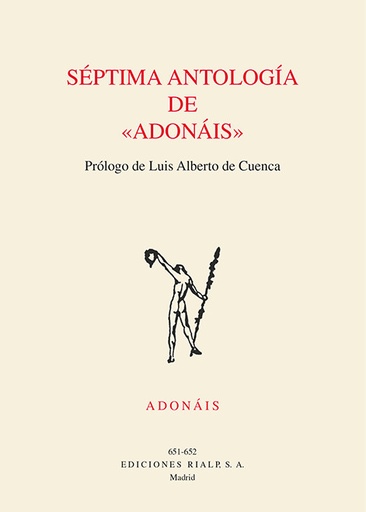 [9788432146855] Séptima antología de Adonáis