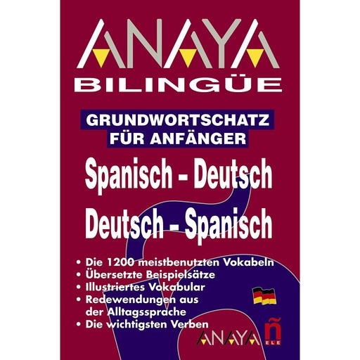 [9788466737289] Anaya Bilingüe Español-Alemán/Alemán-Español