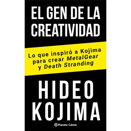 [9788491749059] El gen de la creatividad: Lo que inspiró a Kojima para crear Metal Gear y Death