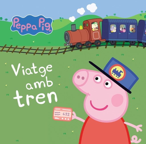[9788448834883] Peppa Pig. Llibre de cartró - Viatge amb tren