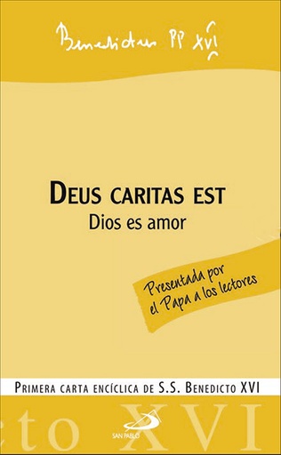 [9788428528924] Deus caritas est - Dios es amor