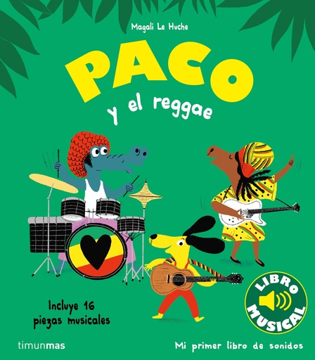 [9788408264354] Paco y el reggae. Libro musical