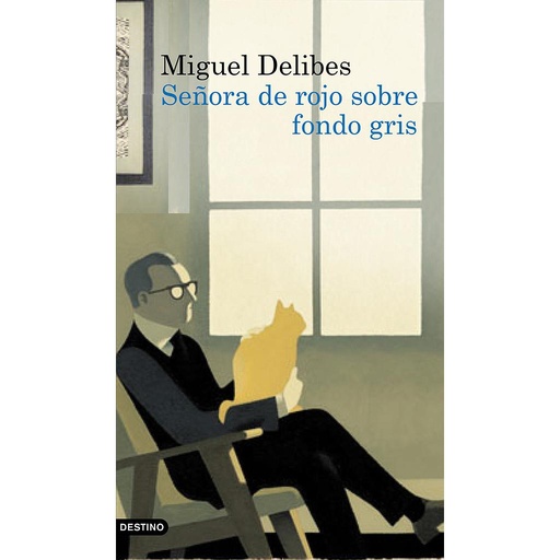 [9788423343997] Señora de rojo sobre fondo gris