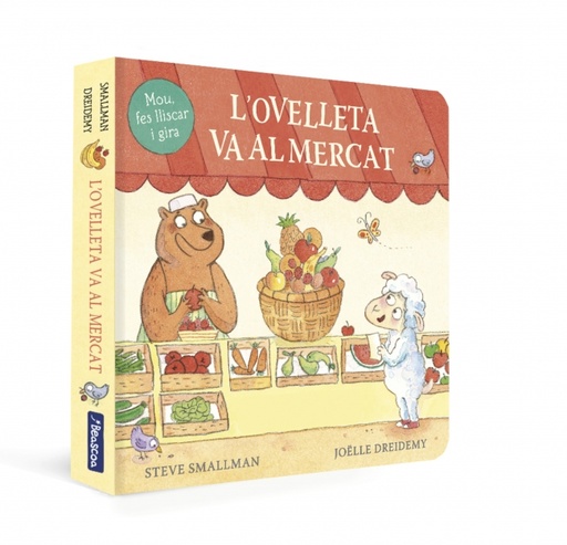[9788448859961] L'ovelleta va al mercat (L'ovelleta que va venir a sopar. Llibre de cartró)