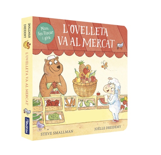 [9788448859961] L'ovelleta va al mercat (L'ovelleta que va venir a sopar. Llibre de cartró)