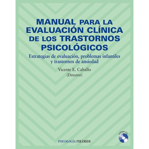 [9788436819984] Manual para la evaluación clínica de los trastornos psicológicos