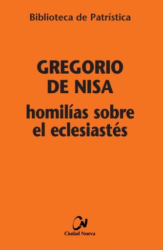 [9788497152471] Homilías sobre el Eclesiastés