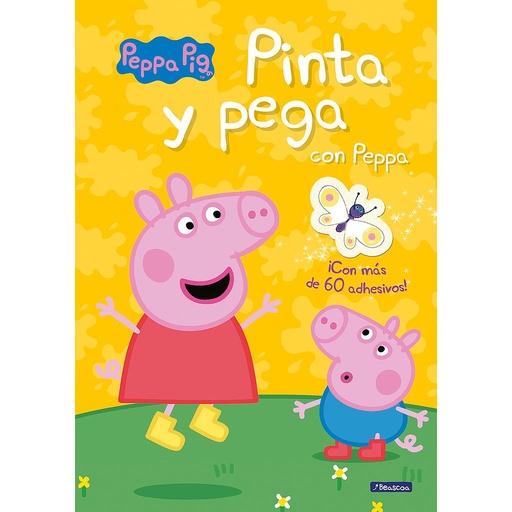 [9788401902857] Peppa Pig. Cuaderno de actividades - Pinta y pega con Peppa