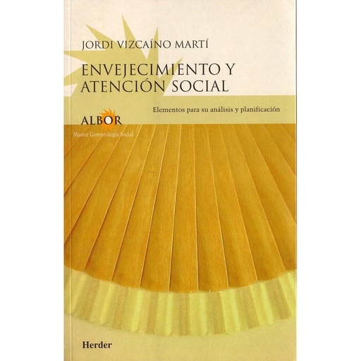 [9788425421556] Envejecimiento y atención social