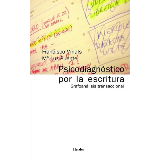 [9788425421129] PSICODIAGNOSTICO POR LA ESCRITURA.GRAFOANAL.TRANSACC.