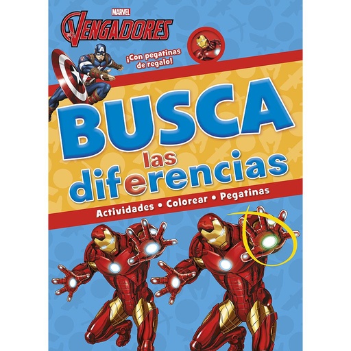 [9788416914036] Los Vengadores. Busca las diferencias