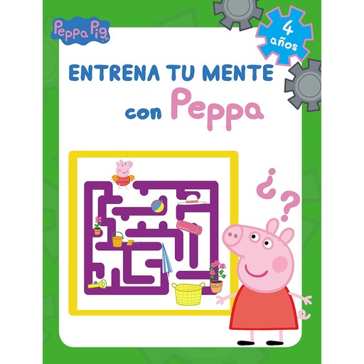 [9788448855499] Peppa Pig. Cuaderno de actividades - Entrena tu mente con Peppa (4 años)