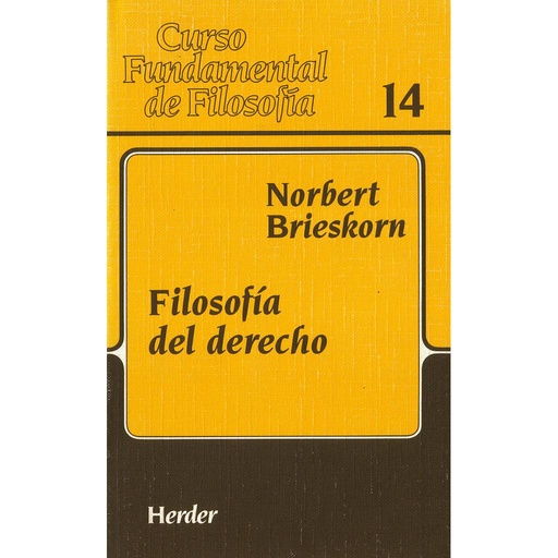 [9788425418167] Filosofía del derecho