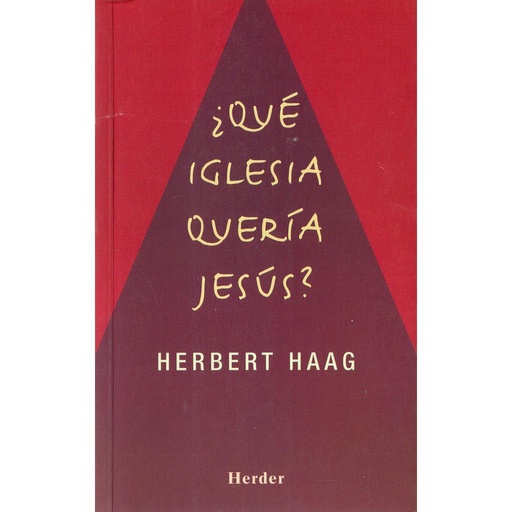 [9788425420399] ¿Qué iglesia quería Jesús?