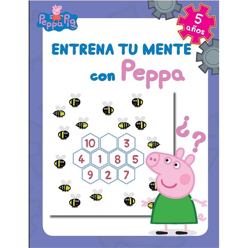 [9788448855505] Peppa Pig. Cuaderno de actividades - Entrena tu mente con Peppa (5 años)