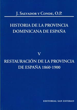 [9788482602592] Historia de la Provincia Dominicana de España V
