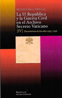 [9788422018803] La II República y la guerra Civil en el archivo secreto Vaticano IV