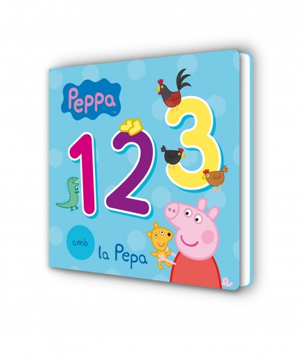 [9788448842925] Peppa Pig. Llibre de cartró - 123 amb la Pepa