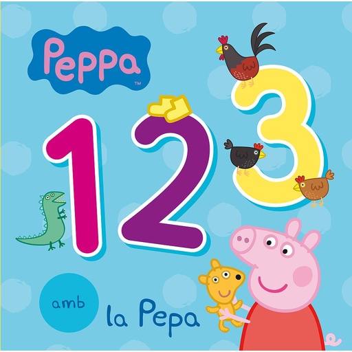 [9788448842925] Peppa Pig. Llibre de cartró - 123 amb la Pepa