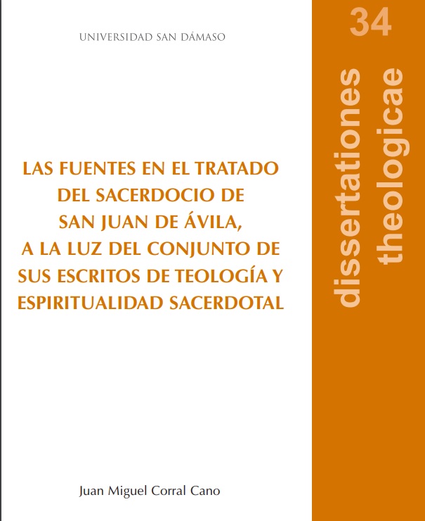 Las fuentes en el tratado del sacerdocio de Ávila, a la luz del conjunto de sus escritos de teología y espiritualidad sacerdotal
