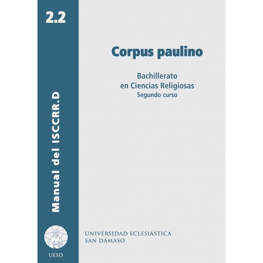 [9788415027904] Corpus Paulino