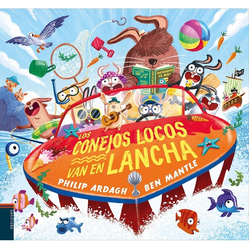 [9788414041840] Los conejos locos van en lancha