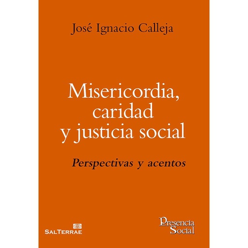 [9788429325607] Misericordia, caridad y justicia social