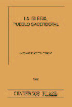 [9788498050103] Iglesia, pueblo sacerdotal, La