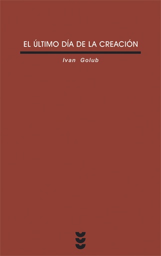 [9788430115143] El último día de la creación