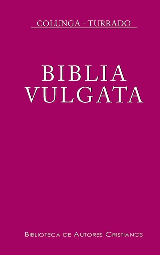 [9788479140212] Biblia Vulgata Latina