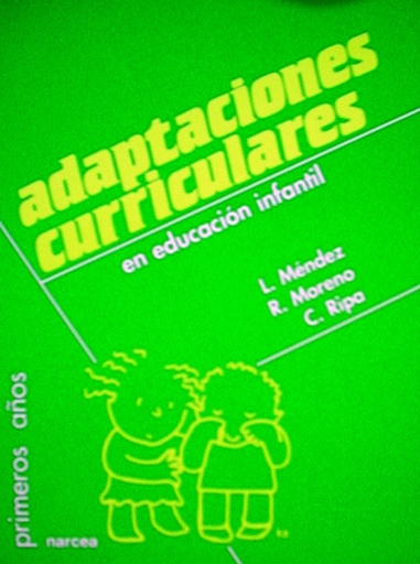 [9788427712751] Adaptaciones curriculares en Educación Infantil